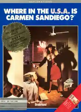 Where in the USA is Carmen Sandiego_Disk1